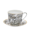 Retro Jungle 400ml (13.5oz) Breakfast Cup & Saucer