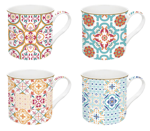 Siracusa 300ml (10oz) Set of 4 Mugs