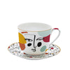 Modernism 400ml (13.5oz) Breakfast Cup & Saucer