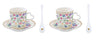Mon Amour 100ml (3.4oz) Espresso Cup Set