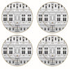 Palazzo 19cm (7.5in) Dessert Plates Set of 4