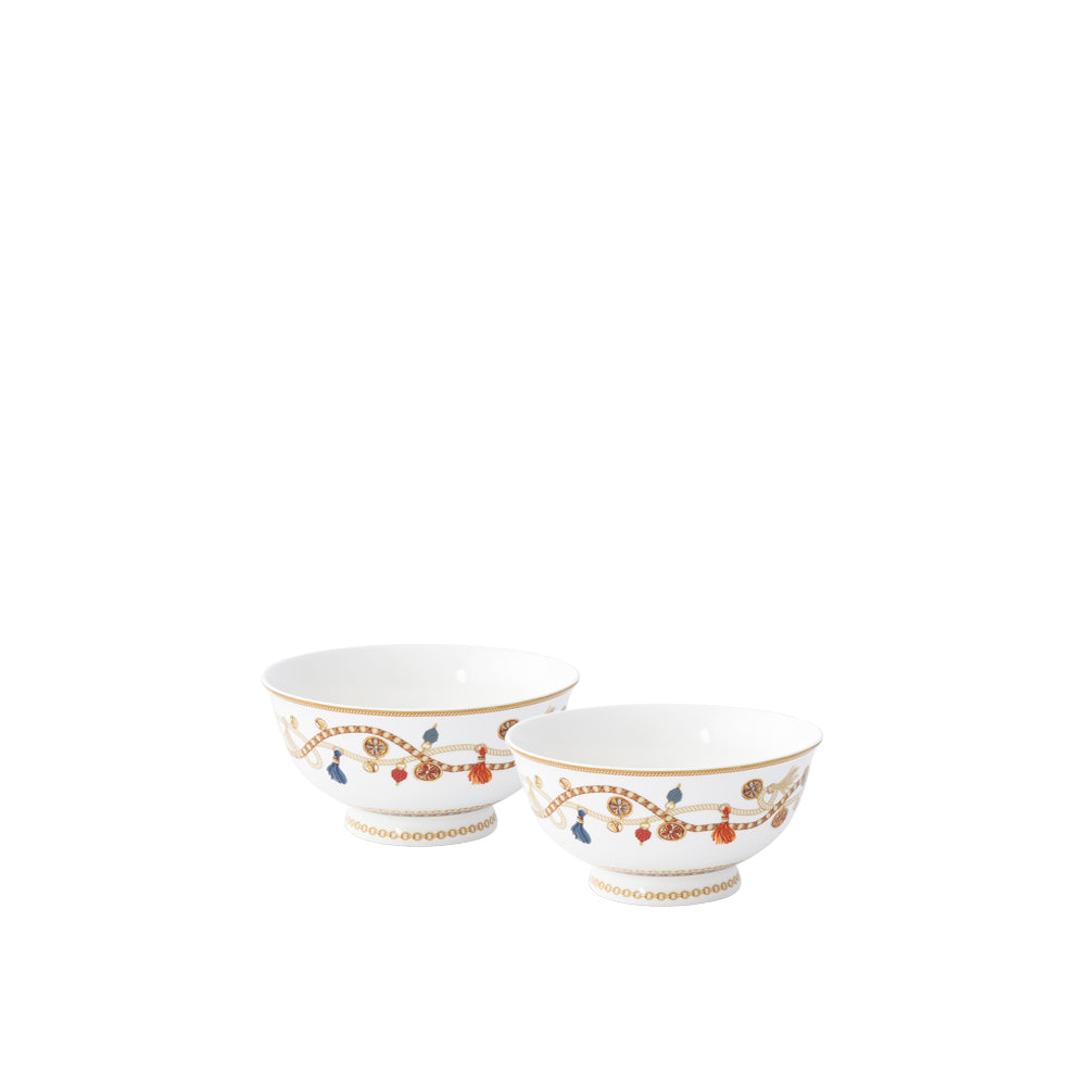 POZZI Cheval 11cm (4.3in) Set of 2 Bowls