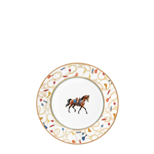 POZZI Cheval Brown 19.5cm (7.7in) Side Plate