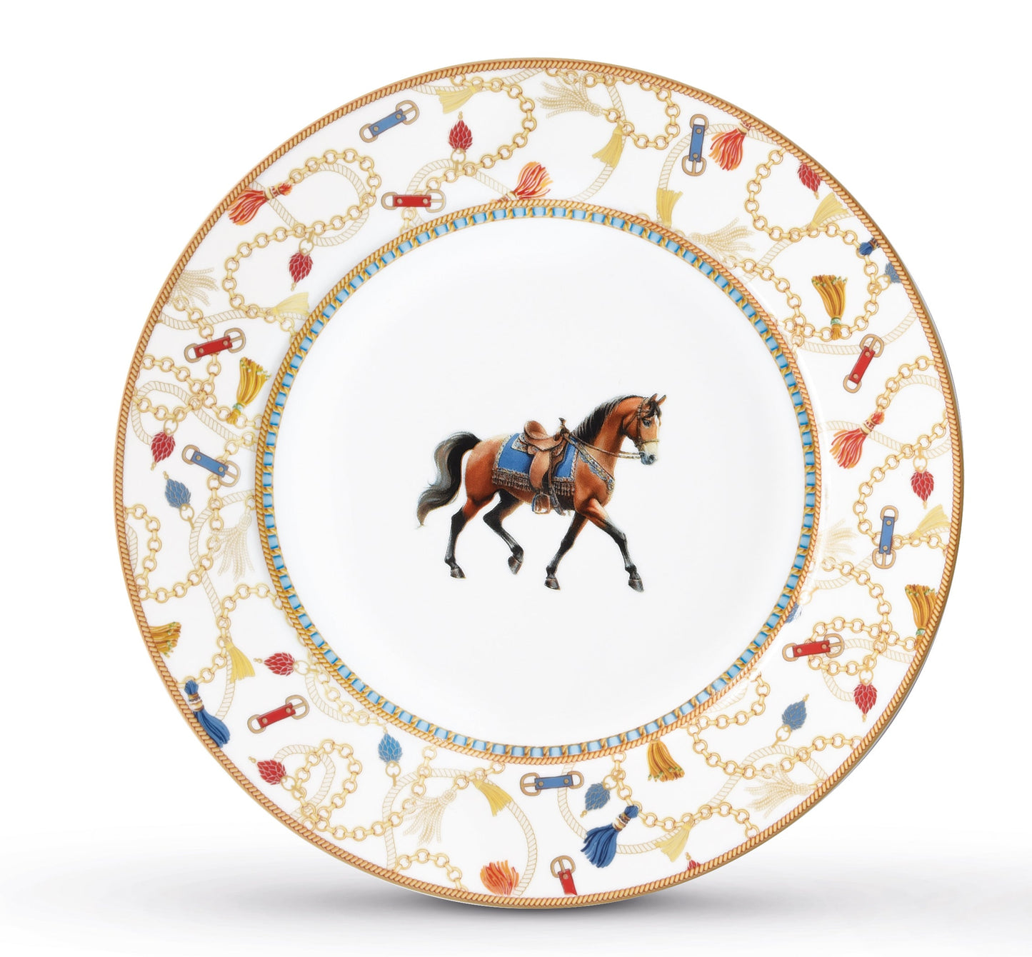 POZZI Cheval Brown 19.5cm (7.7in) Side Plate