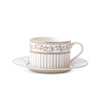POZZI Golden 220ml (7.4oz) Cup & Saucer