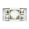 Festive Trees 100ml (3.4oz) Espresso Cups Set of 4