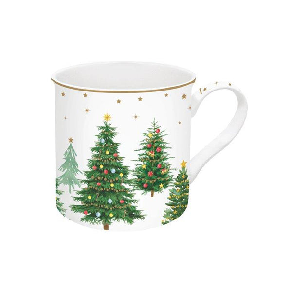 Festive Trees 300ml (10oz) Mug