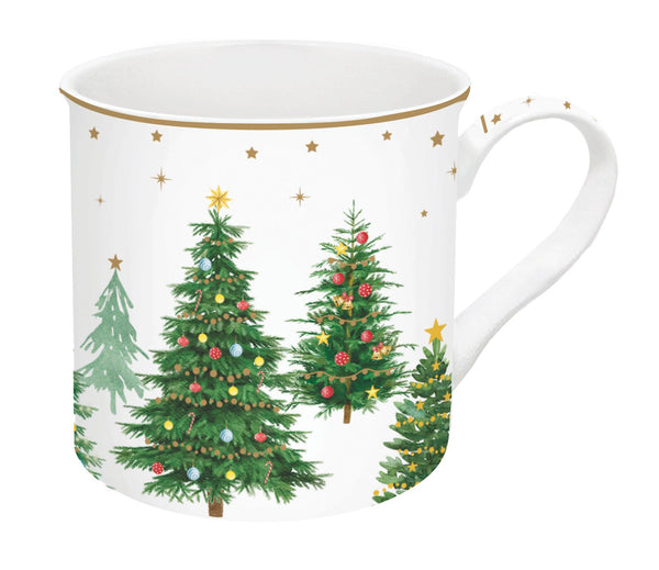 Festive Trees 300ml (10oz) Mug