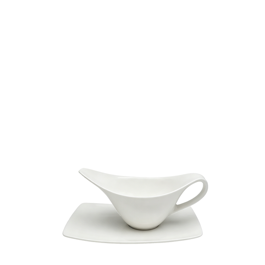Sophia 220ml (7.4oz) Sauce Boat with Dish