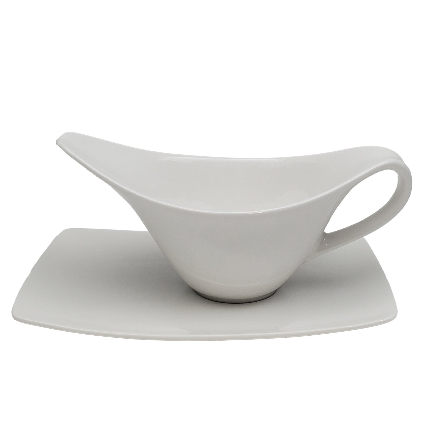 Sophia 220ml (7.4oz) Sauce Boat with Dish