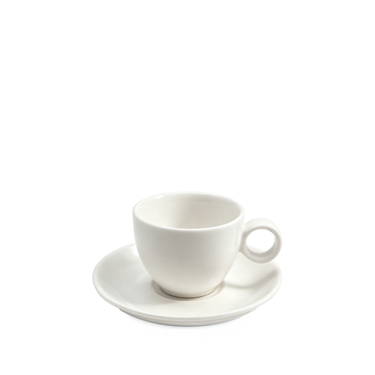 Circolo 80ml (2.7oz) Espresso Cup & Saucer