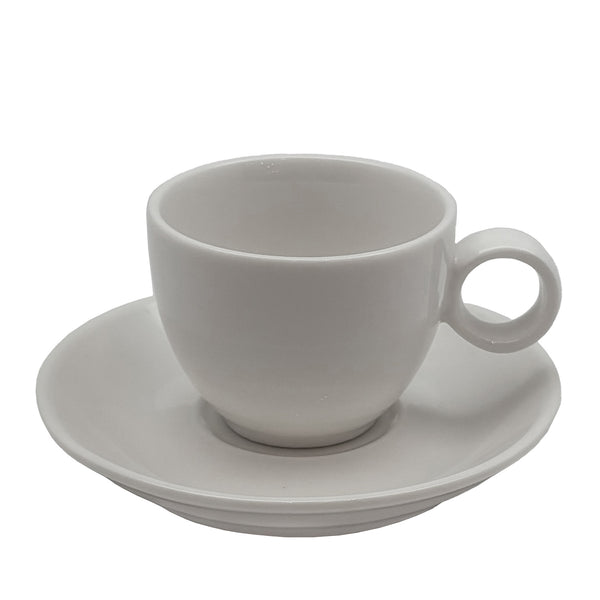 Circolo 80ml (2.7oz) Espresso Cup & Saucer