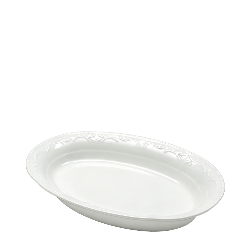 Genvieve 29cm (11.4in) Oval Bowl