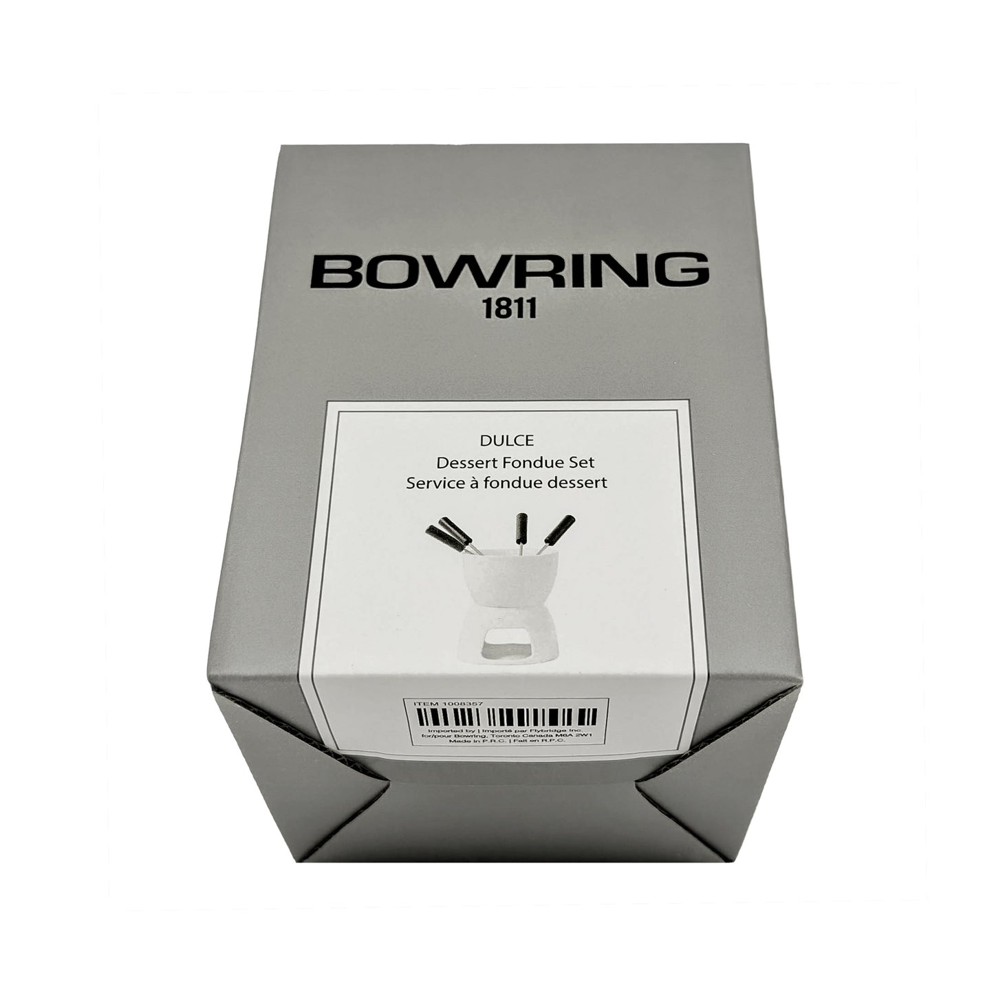 Dulce 230ml (7.8oz) Fondue with 4 Fondue Forks