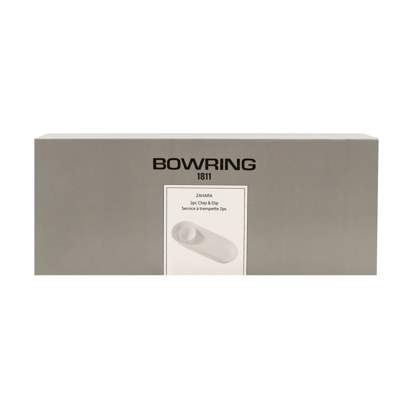 Zahara 40cm (15.8in) 2pc Chip & Dip Boat