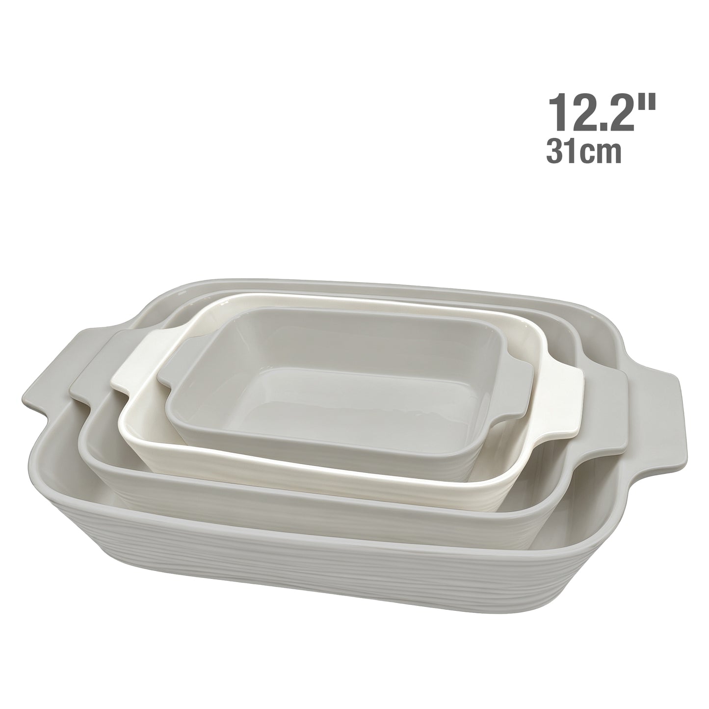 Mirabelle Rectangle Baker 31cm (12.2in)