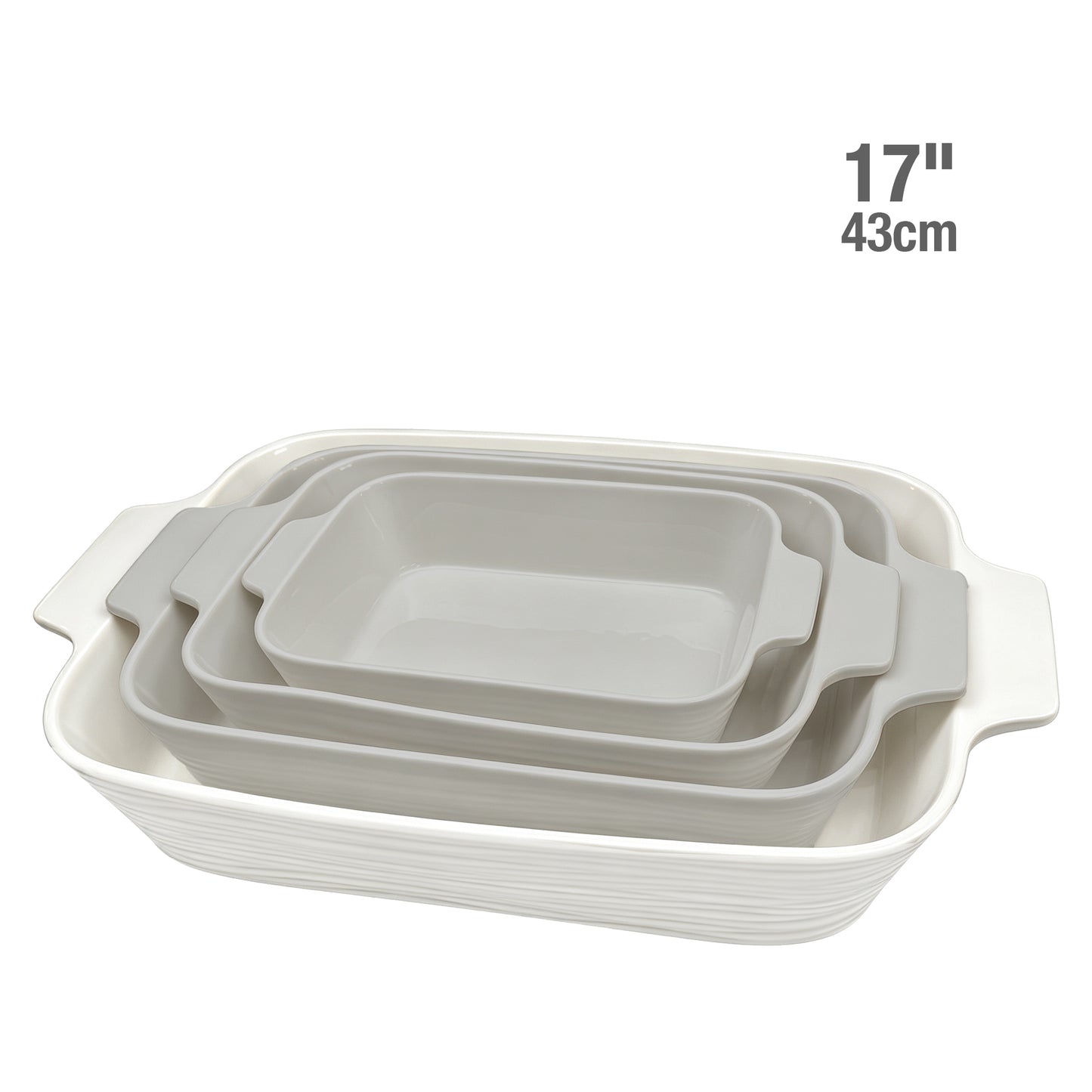 Mirabelle Rectangle Baker 43cm (17in)