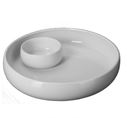Jessica 31.5cm (12.5in) Round Chip & Dip