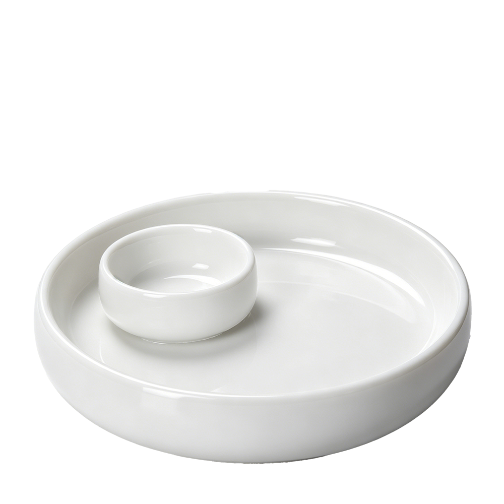 Jessica 31.5cm (12.5in) Round Chip & Dip