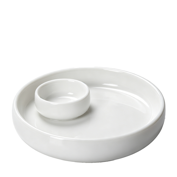 Jessica 31.5cm (12.5in) Round Chip & Dip