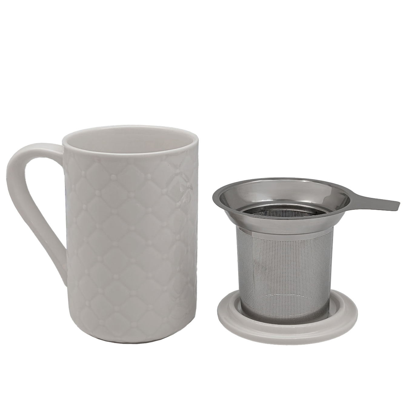 Ginny Mug 450ml (15.2oz) with Infuser  and Lid
