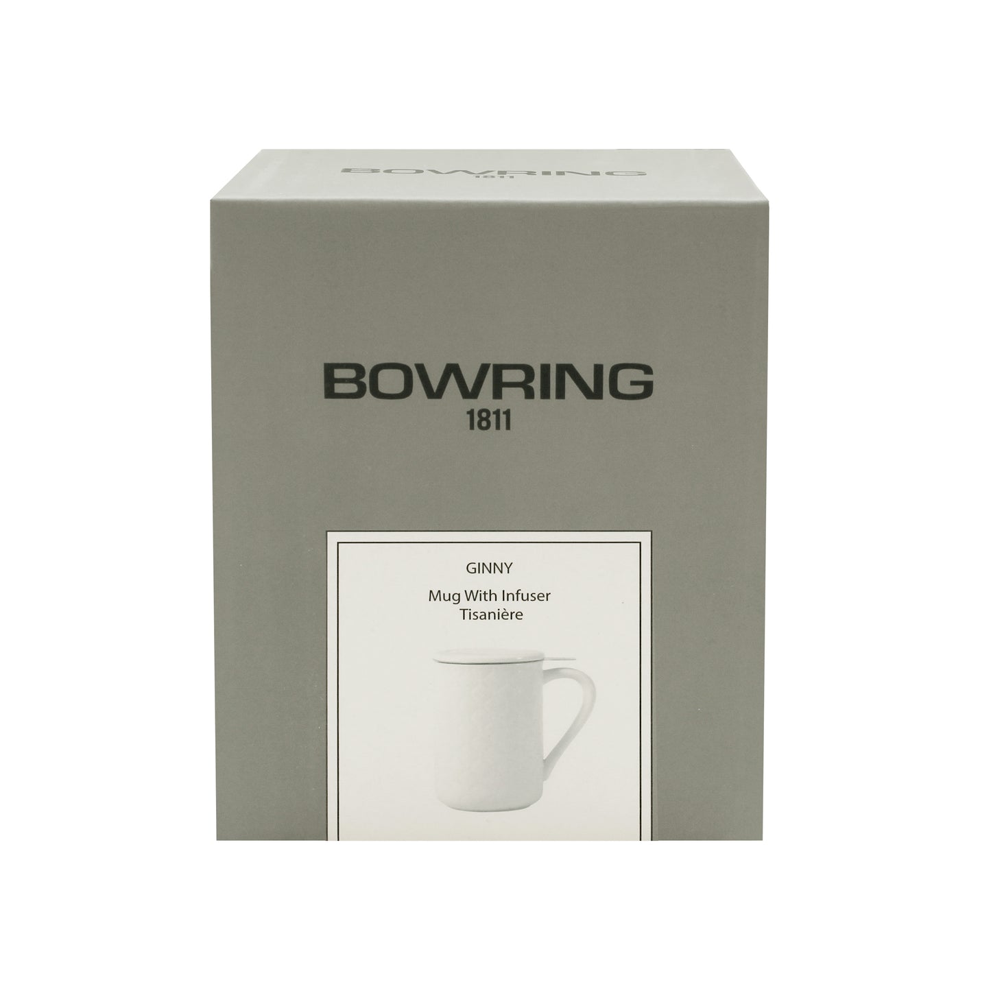 Ginny Mug 450ml (15.2oz) with Infuser  and Lid