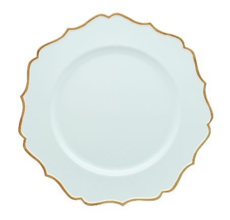 Bethany 33cm Charger Cloud Blue