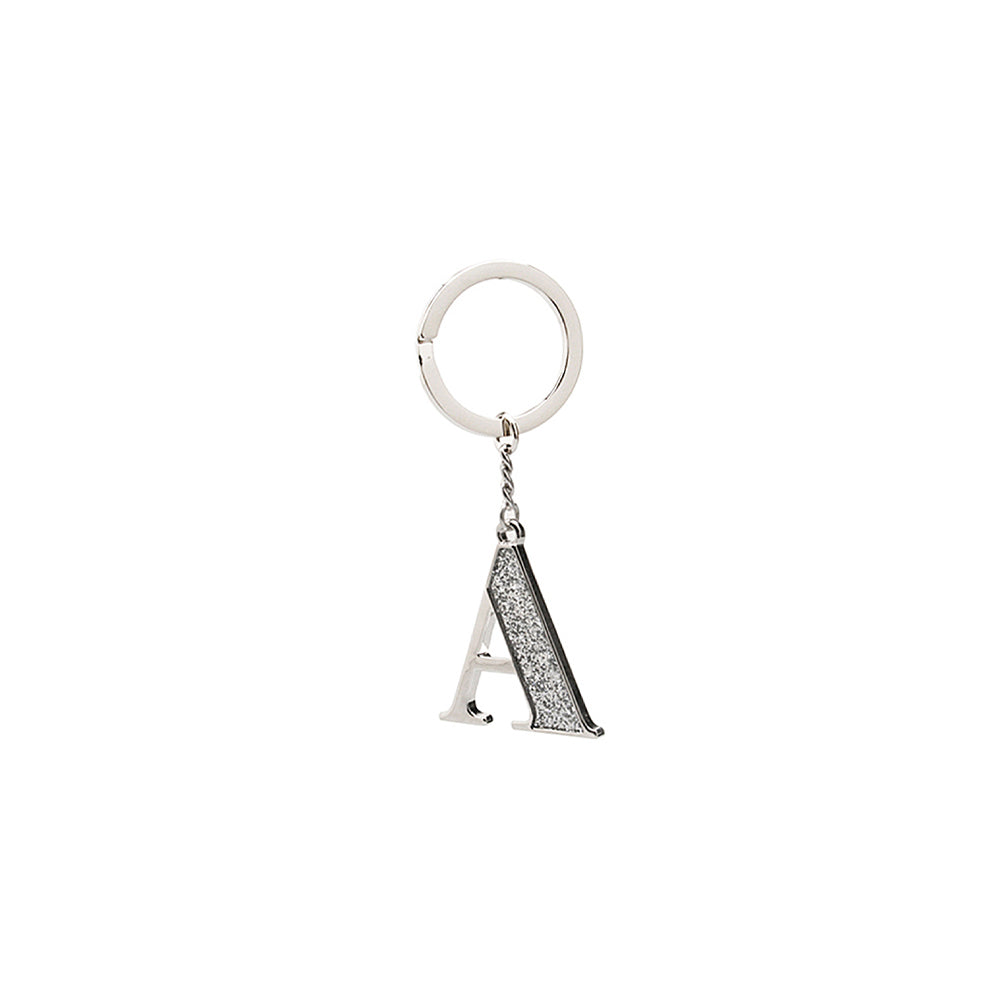 Monogram Keychain A