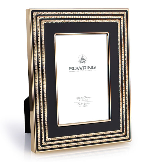 Carson with Black & Gold Accent 3.5 x 5in Frame