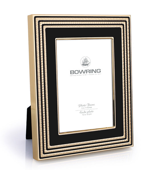 Carson with Black & Gold Accent 5 x 7in Frame