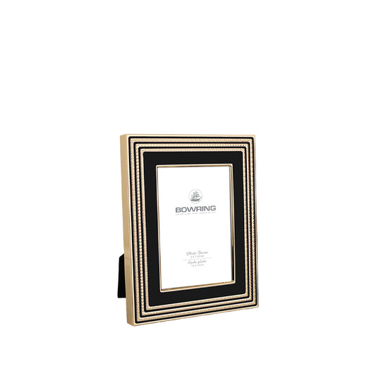Carson Black/Gold Accent 5 x 7in Frame