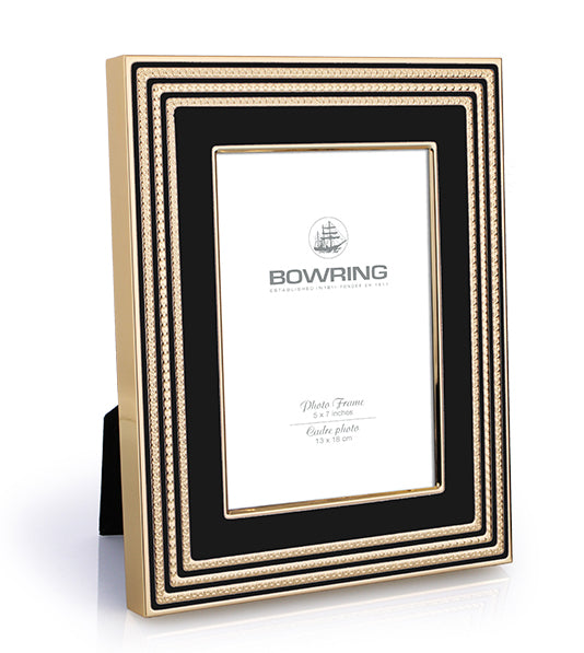 Carson with Black & Gold Accent 5 x 7in Frame