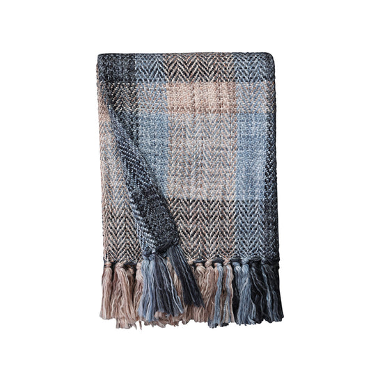 Cortina 50" x 60" Throw, Blue
