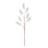 Berry Spray 66cm Silver Glitter