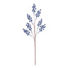 Berry Spray 66cm Midnight Blue Glitter