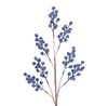 Berry Spray 66cm Midnight Blue Glitter