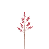Berry Spray 66cm Burgundy Glitter