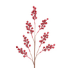 Berry Spray 66cm Burgundy Glitter