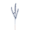 Eucalyptus 81cm Midnight Blue Glitter Spray