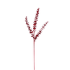 Eucalyptus 81cm Burgundy Glitter Spray