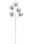 Pine Spray Silver Glitter