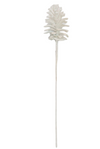 Pinecone 55cm White Iced Cluster