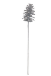 Pinecone 55cm Silver Iced Cluster