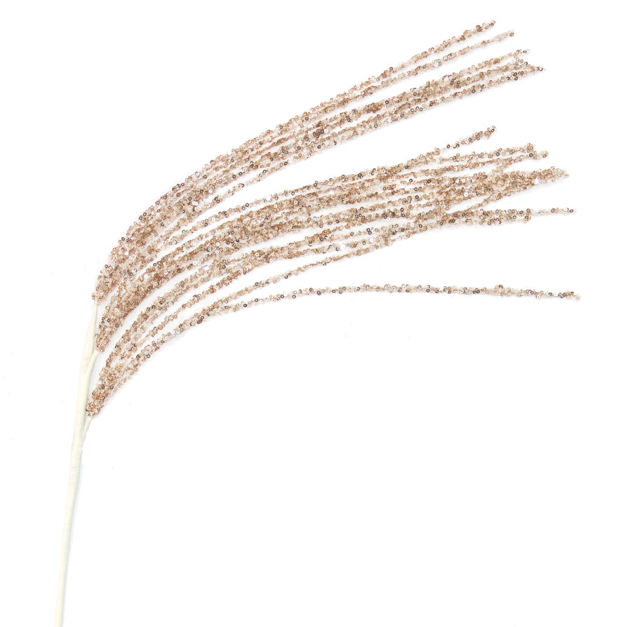 Rain 90cm Champagne Sequin Spray