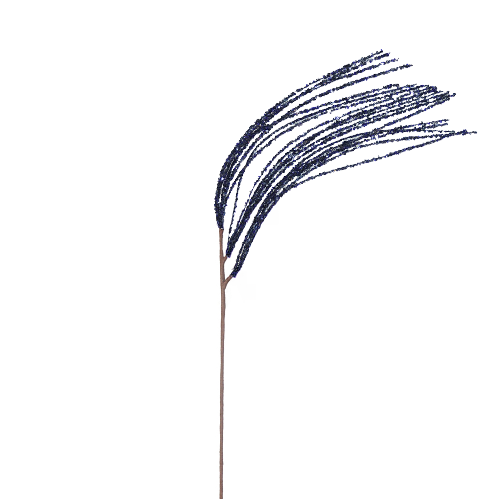 Rain 90cm Midnight Blue Sequin Spray
