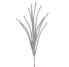 Grass 67cm Silver Spray