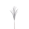 Grass 67cm Silver Spray