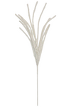Grass 67cm White Spray