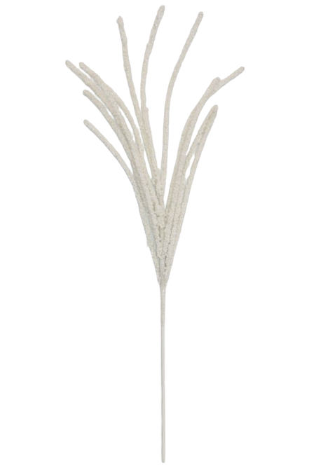 Grass 67cm White Spray