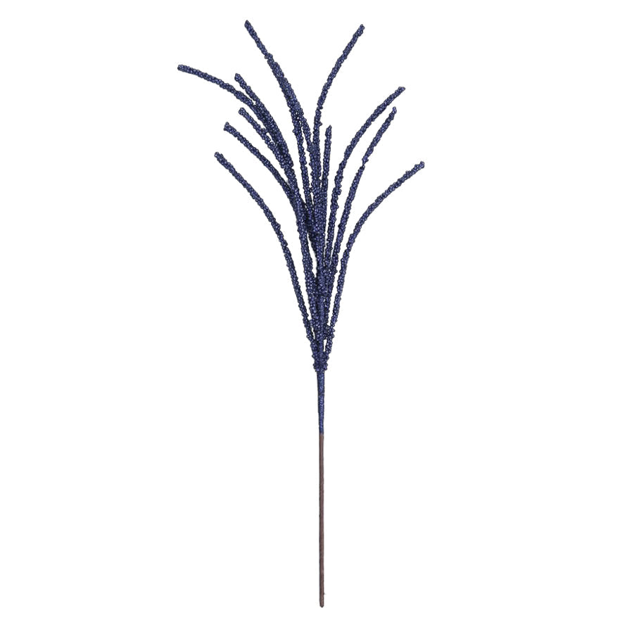 Grass 67cm Midnight Blue Spray